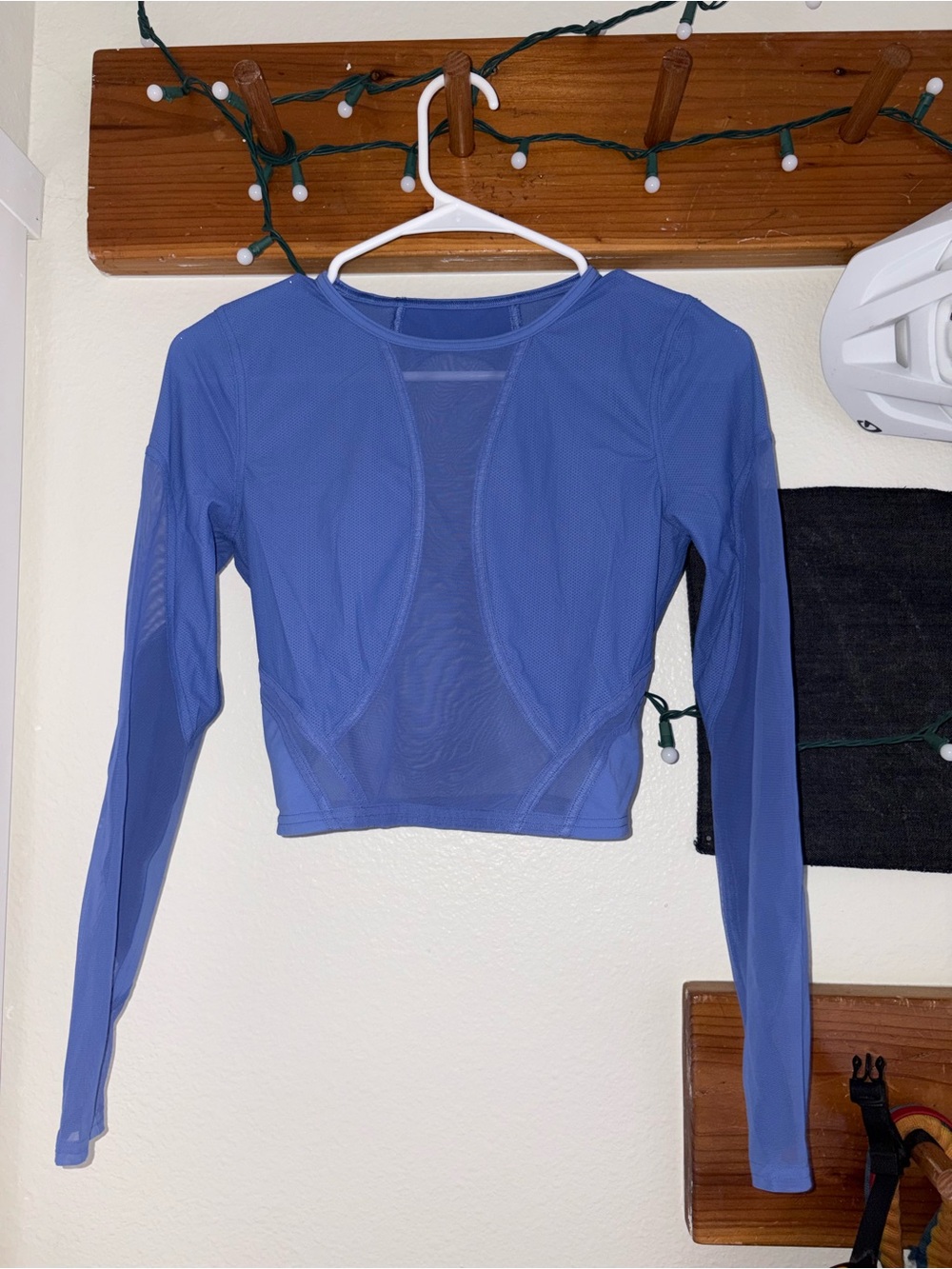 Lululemon Mesh Panelled Training Long Sleeve Shirt
